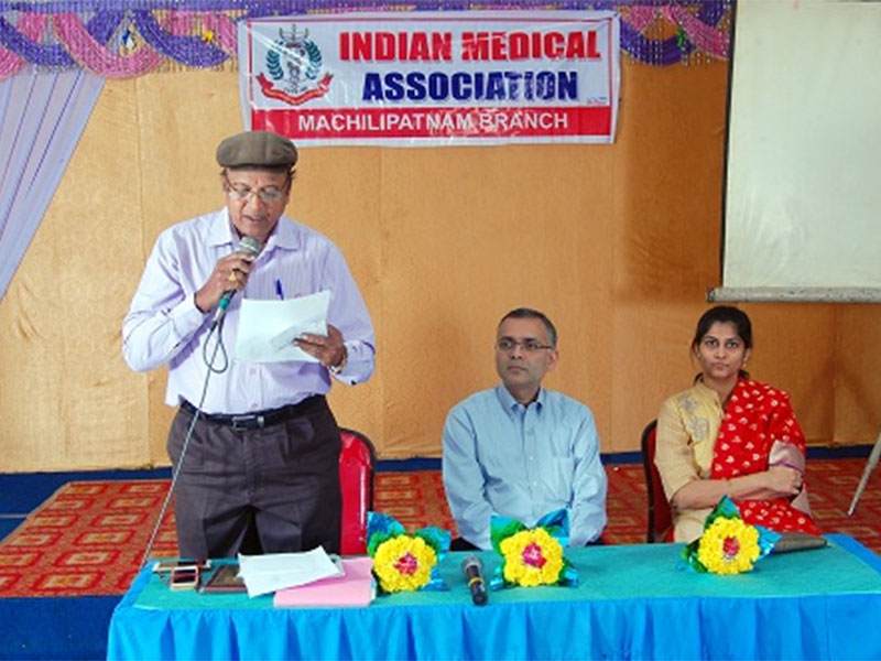 Indian Medical Association @ Machilipatnam by Dr. Ravi Kiran. Bobba