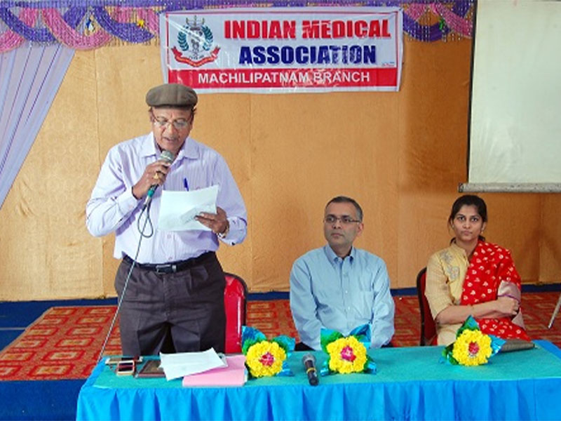 Indian Medical Association @ Machilipatnam by Dr. Ravi Kiran. Bobba